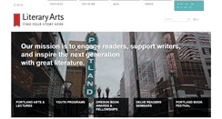 Desktop Screenshot of literary-arts.org